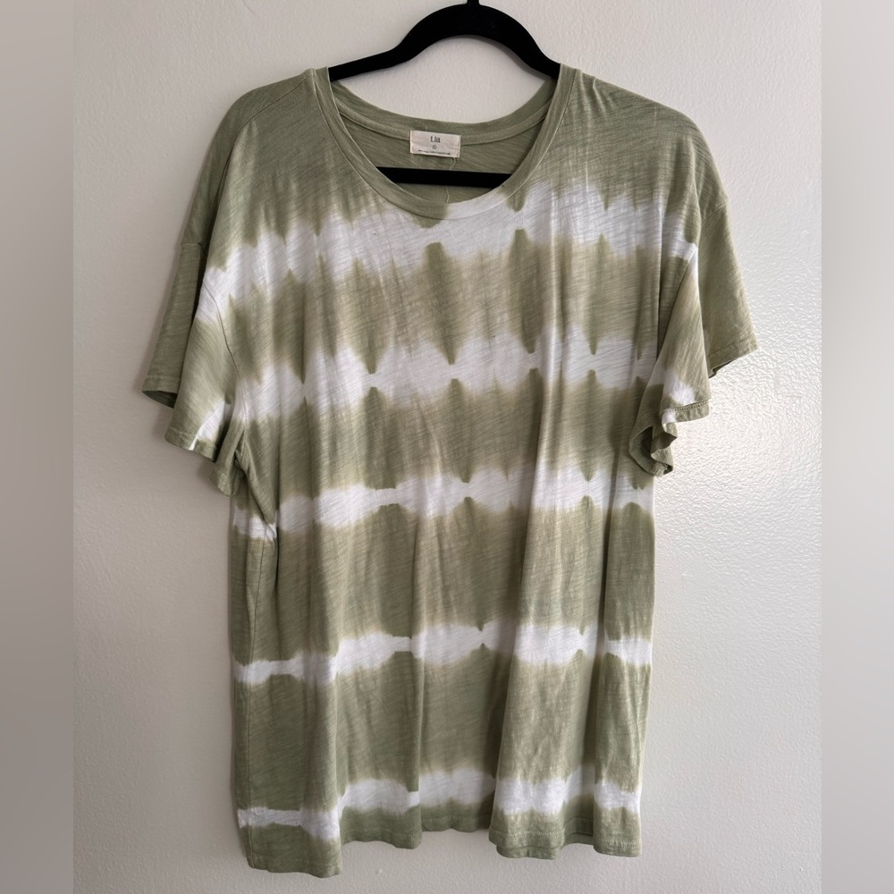 Anthropologie tie die shirt
